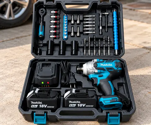 MAKITA 18V CORDLESS IMPACT WRENCH SET